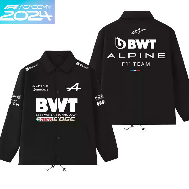 Veste Binance BWT Alpine F1 2024 Surchemises Homme